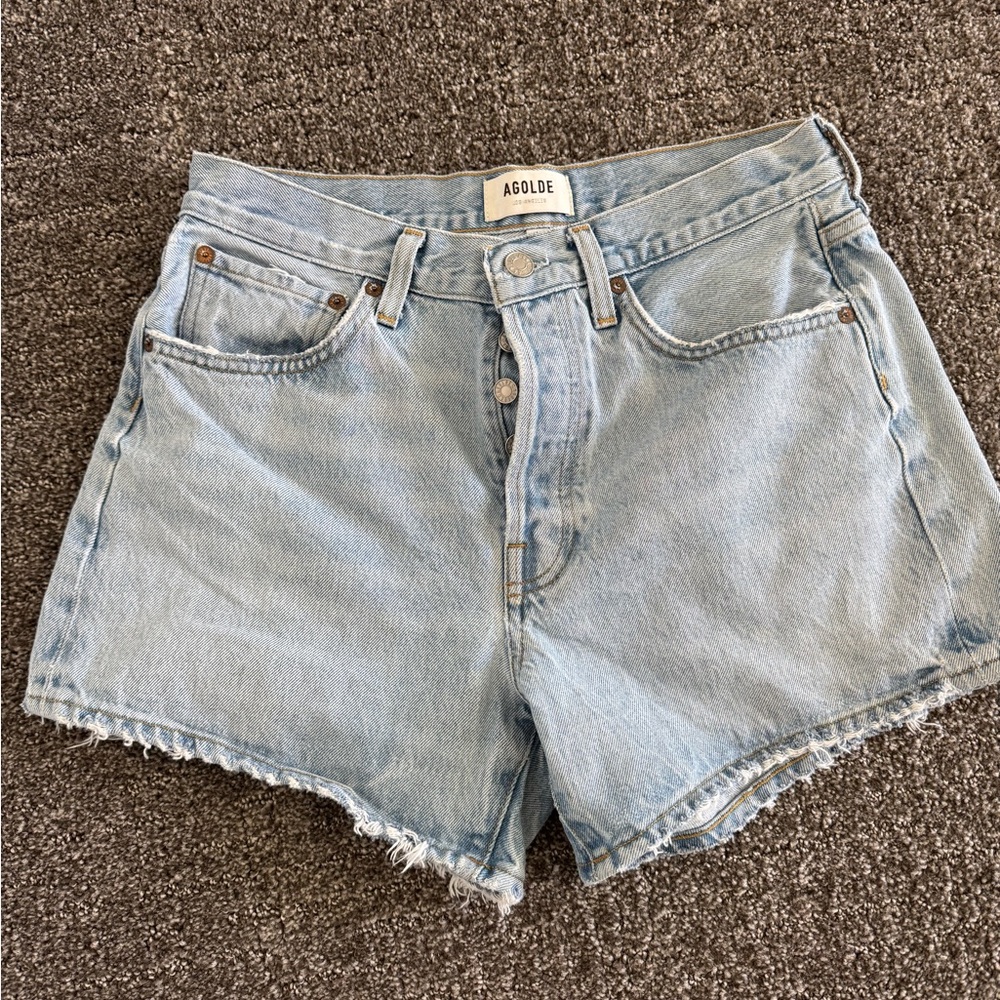 Agolde Parker Long Shorts Size 27